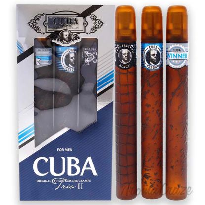 Picture of Cuba Trio 2 by Cuba for Men - 3 Pc Gift Set
