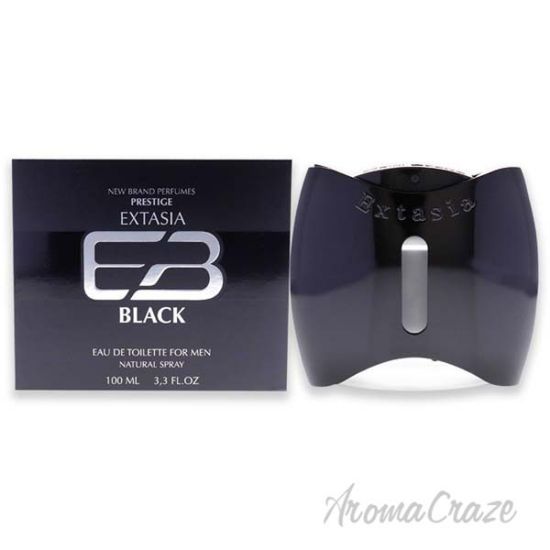 Picture of Extasia Black by New Brand for Men - 3.4 oz EDT Spray