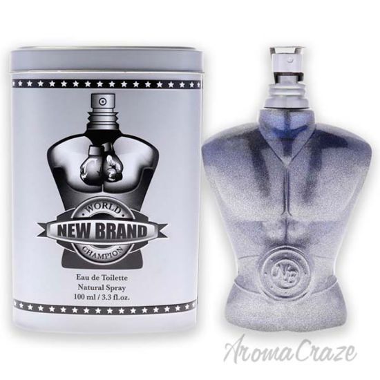 Picture of World Champion Grey by New Brand for Men - 3.3 oz EDT Spray