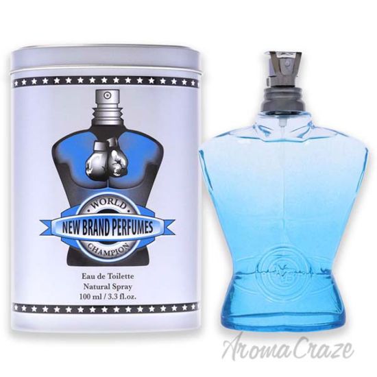 Picture of World Champion Blue by New Brand for Men - 3.3 oz EDT Spray