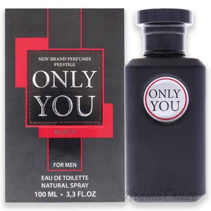 Picture of Only You Black by New Brand for Men - 3.3 oz EDT Spray