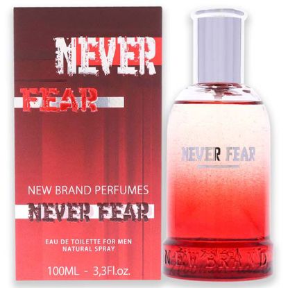 Picture of Never Fear by New Brand for Men - 3.3 oz EDT Spray