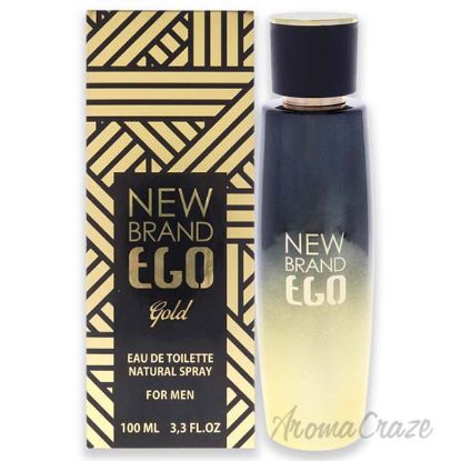 Picture of Ego Gold by New Brand for Men - 3.3 oz EDT Spray