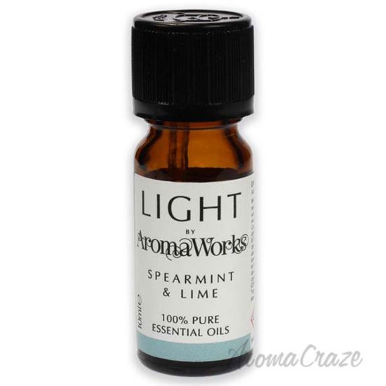 Picture of Light Essential Oil Spearmint and Lime by Aromaworks for Unisex 0.33 oz Oil