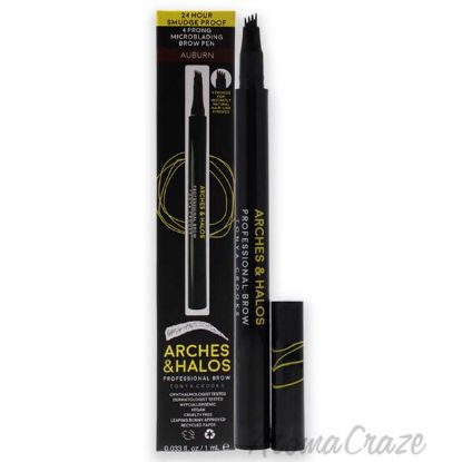 Picture of Microblading Brow Shaping Pen - Auburn by Arches and Halos for Women - 0.033 oz Eyebrow Pen