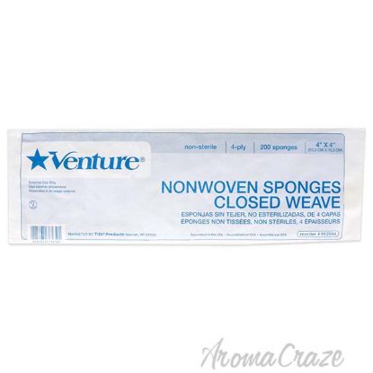 Picture of Venture Non Woven 4 Ply Closed Weave Sponge Non Sterile by Tidi for Unisex 200 Count Sponge