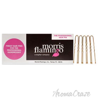 Picture of Crimped Ball Tipped Hair Pins Brown by Morris Flamingo for Unisex 1.75 Inch Hair Pin (1 Pound)