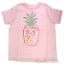 Picture of Girls Crew Tee Blushing Pineapples Balerina by DelSol for Kids 1 Pc T Shirt (4T)