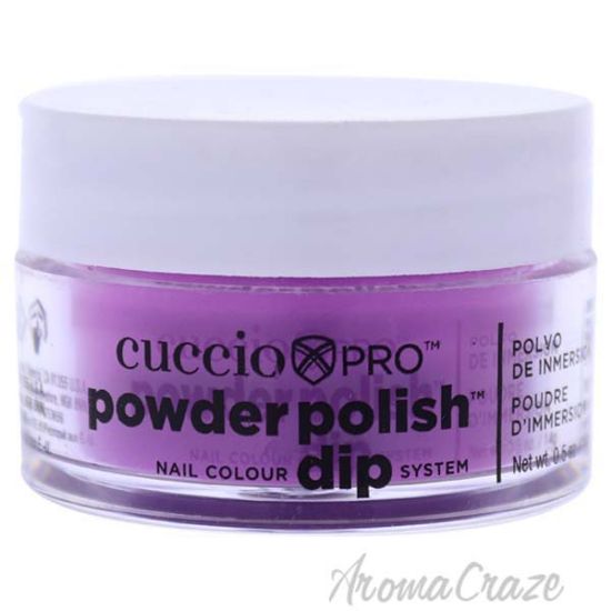 Picture of Pro Powder Polish Nail Colour Dip System - Neon Purple by Cuccio for Women - 0.5 oz Nail Powder