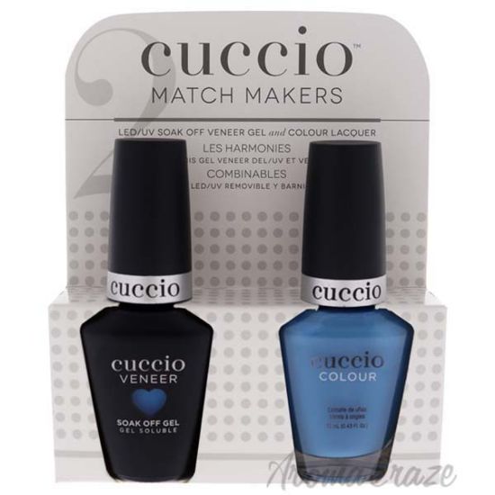 Picture of Match Makers Set - St. Barts In a Bottle by Cuccio for Women - 2 Pc