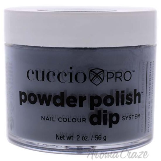 Picture of Pro Powder Polish Nail Colour Dip System - Noir Black by Cuccio for Women - 1.6 oz Nail Powder
