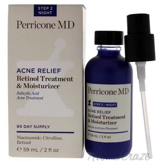 Picture of Acne Relief Retinol Treatment and Moisturizer by Perricone MD for Unisex - 2 oz Treatment