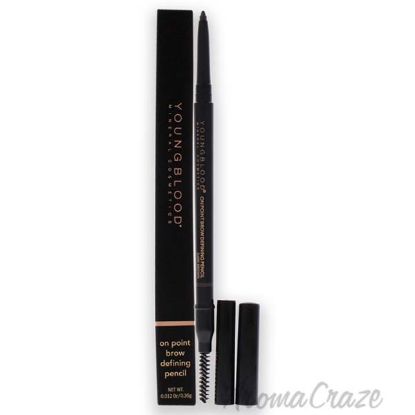Picture of On Point Brow Defining Pencil - Dark Brown by Youngblood for Women - 0.012 oz Eyebrow Pencil