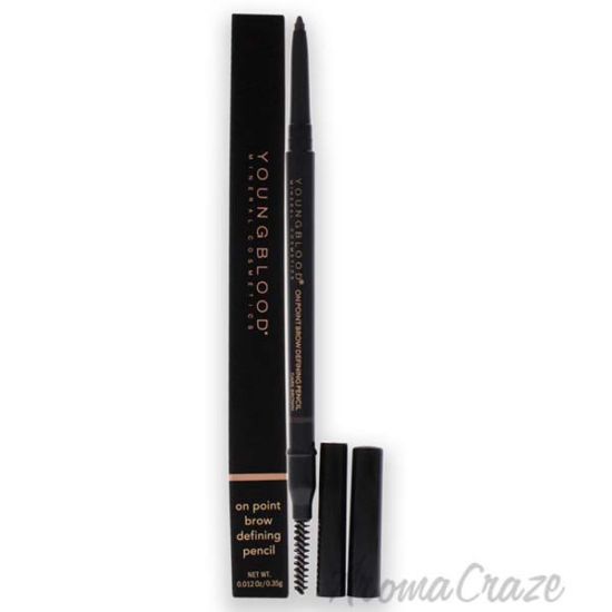 Picture of On Point Brow Defining Pencil - Dark Brown by Youngblood for Women - 0.012 oz Eyebrow Pencil