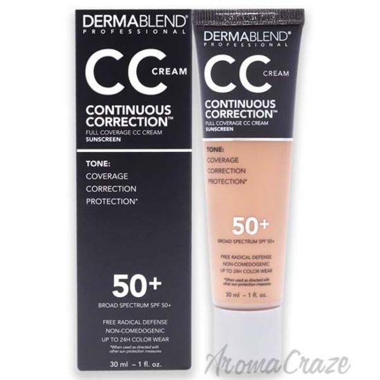 Picture of Continuous Correction CC Cream SPF 50 - 43N Medium by Dermablend for Women - 1 oz Makeup