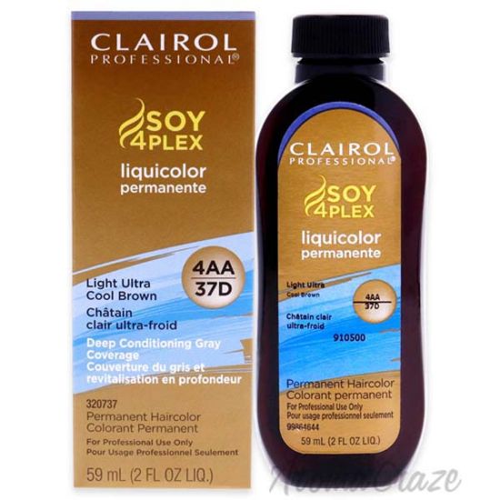 Picture of Professional Liquicolor Permanent Hair Color 37D Light Ultra Cool Brown by Clairol for Unisex 2 oz Hair Color