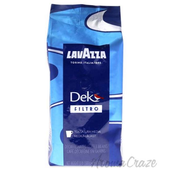 Picture of Dek Filtro Medium Roast Decaffeinated Coffee Beans by Lavazza for - 17.6 oz