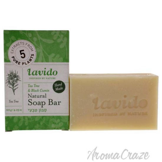Picture of Natural Soap Bar Tea Tree and Black Cumin by Lavido for Unisex 4.23 oz