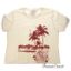 Picture of Womens Boyfriend Tee Palms And Floral Sunset by Delsol for Women 1 Pc T Shirt (XL)