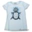 Picture of Kids Premium Crew Tee Pineapples Ice Blue by DelSol for Kids 1 Pc T Shirt (YM)