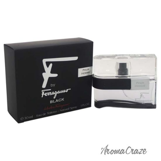 Picture of F Black by Salvatore Ferragamo for Men 1 oz EDT Spray