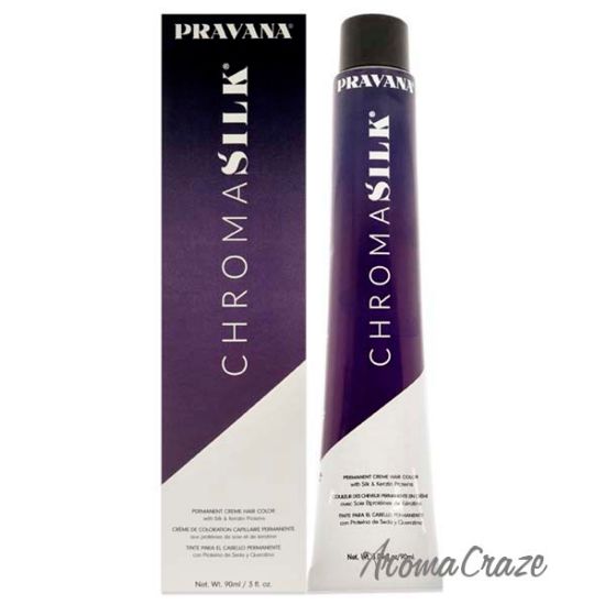 Picture of ChromaSilk Creme Hair Color 10.07 Extra Light Sheer Violet Blonde by Pravana for Unisex 3 oz Hair Color