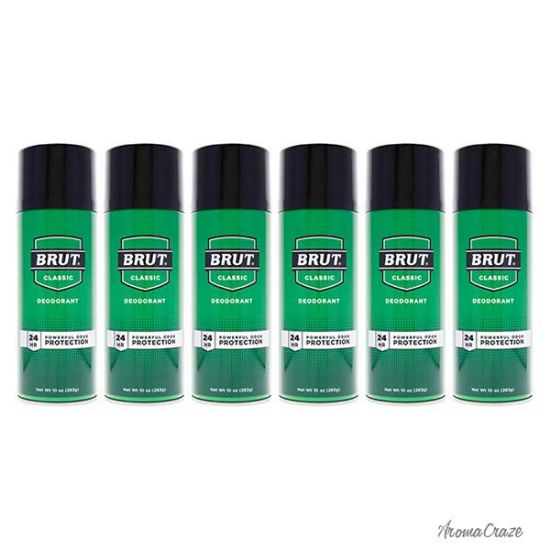 Picture of 24 Hour Protection with Trimax Deodorant by Brut for Unisex-10 oz Deodorant Spray-Pack of 6