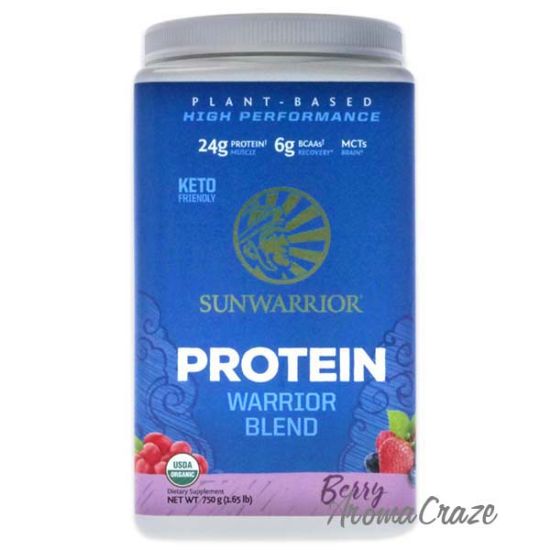 Picture of Warrior Blend Organic Protein Berry by Sunwarrior for Unisex 26.4 oz Dietary Supplement