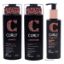 Curly Shampoo and Conditioner and Light Cream Kit by Truss for Unisex - 3 Pc Kit
