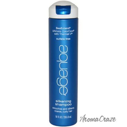 Seaextend Ultimate Colorcare with Thermal-V Silkening Shampoo by Aquage for Unisex - 10 oz Shampoo