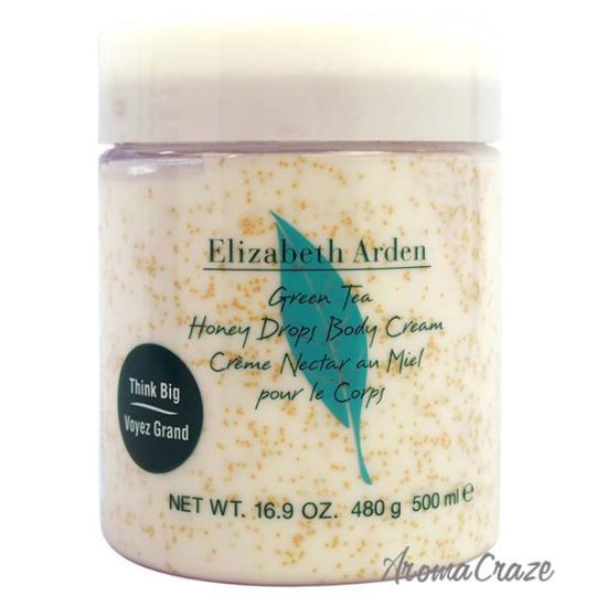 Green Tea by Elizabeth Arden for Women - 16.9 oz Honey Drops Body Cream