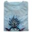 Picture of Kids Premium Crew Tee Pineapples Ice Blue by DelSol for Kids 1 Pc T Shirt (YS)