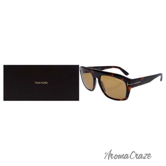 Picture of Tom Ford TF470 56E Conrad - Havana/Brown by Tom Ford for Women - 58-18-145 mm Sunglasses