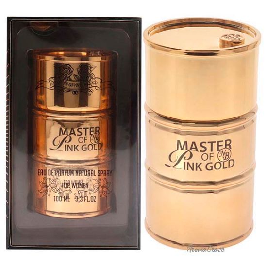 Picture of Master of Pink Gold by New Brand for Women - 3.3 oz EDP Spray