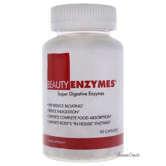 Picture of BeautyEnzymes Super Digestive Enzymes Capsules by BeautyFit for Women - 90 Count Dietary Supplement