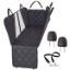 Picture of Dog Seat Cover with Mesh Window - Standard Black by Meadowlark for Unisex - 4.4 lb Car Seat Cover