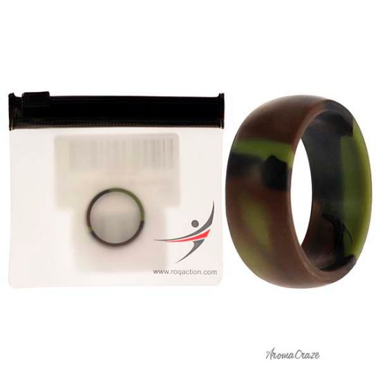 Picture of Silicone Wedding Ring - Camo by ROQ for Men - 10 mm Ring