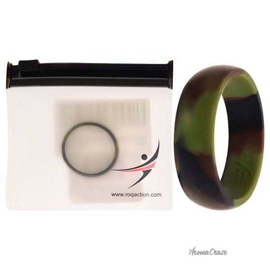 Picture of Silicone Wedding Ring - Camo by ROQ for Men - 16 mm Ring