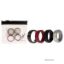 Picture of Silicone Wedding Twin Step Ring Set - Bordeaux by ROQ for Men - 4 x 7 mm Ring