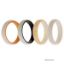 Picture of Silicone Wedding 2Layer Ring Set - Bride by ROQ for Women - 4 x 11 mm Ring