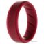 Picture of Silicone Wedding BR Step Ring Set - Basic-Bordo by ROQ for Men - 11 mm Ring