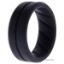 Picture of Silicone Wedding BR Middle Line Ring - Basic-Grey by ROQ for Men - 7 mm Ring