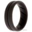 Picture of Silicone Wedding BR Middle Line Ring - Basic-Grey by ROQ for Men - 11 mm Ring