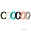 Picture of Silicone Wedding BR Solid Ring Set - Basic-Metal by ROQ for Women - 6 x 8 mm Ring