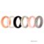 Picture of Silicone Wedding BR Solid Ring Set - Basic-Marble by ROQ for Women - 6 x 5 mm Ring