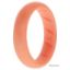 Picture of Silicone Wedding BR Solid Ring - Basic-Rose-Gold by ROQ for Women - 8 mm Ring