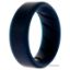 Picture of Silicone Wedding BR Step Ring - Basic-Blue by ROQ for Men - 7 mm Ring