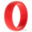 Picture of Silicone Wedding Ring - Red by ROQ for Men - 15 mm Ring