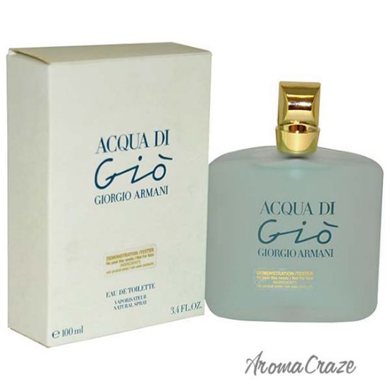 Picture of Acqua Di Gio by Giorgio Armani for Women - 3.4 oz EDT Spray (Tester)