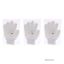  Exfoliating Gloves - White by Cuccio Pro for Women - 1 Pair Gloves 